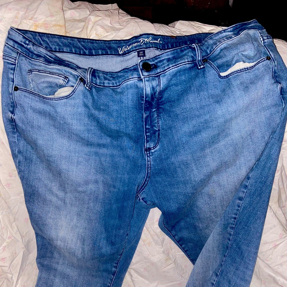 Plus size skinny jeans